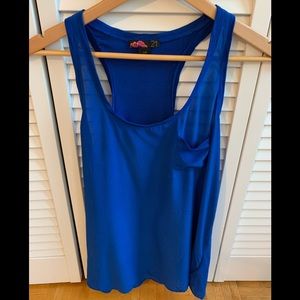 100% SILK F21 Tank - SIZE small